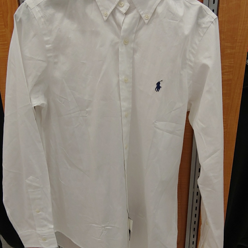 Mens Ralph Lauren polo botton up shirt